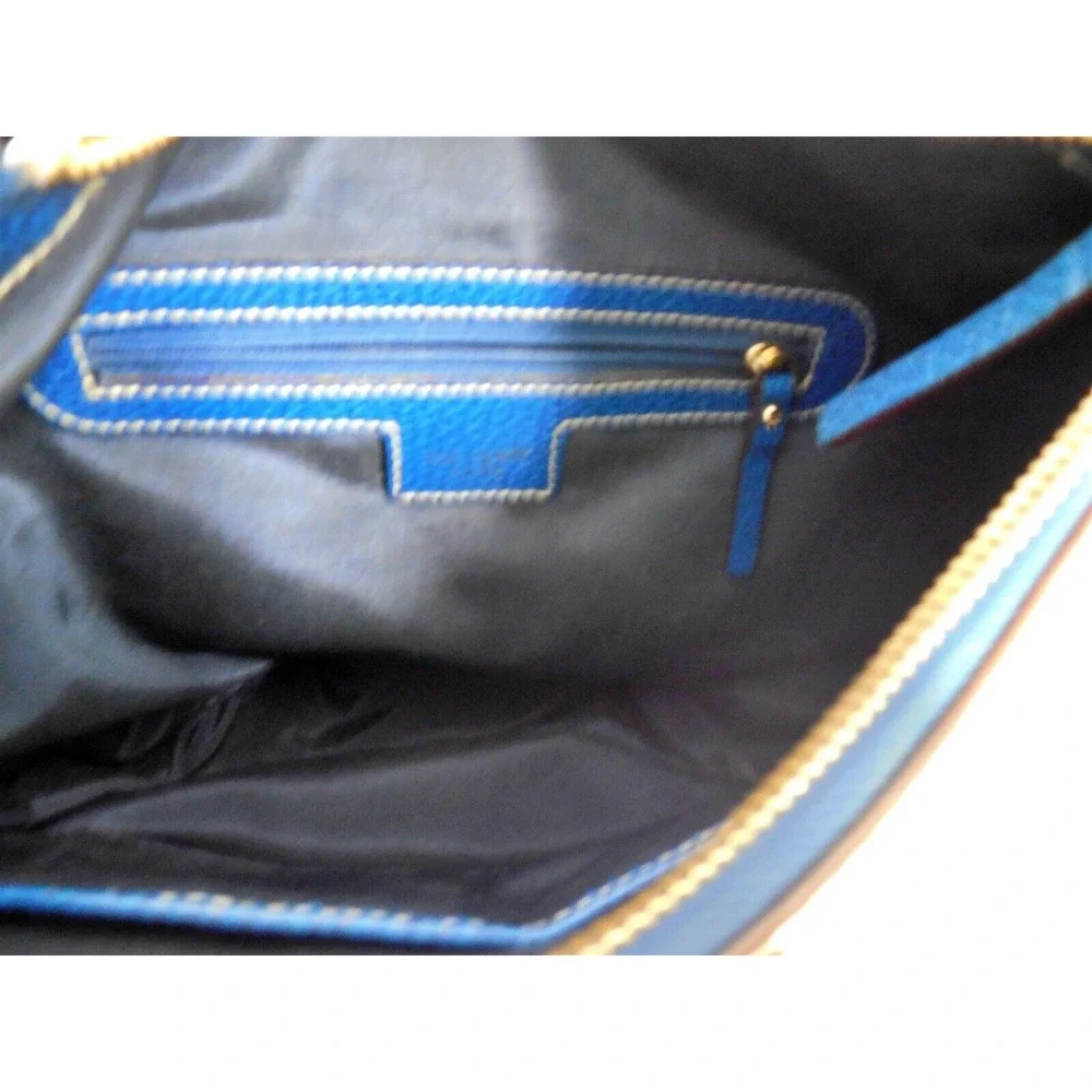 Kate Spade Turquoise‎ Blue Saffiano Leather Medium Hobo Shoulder Bag